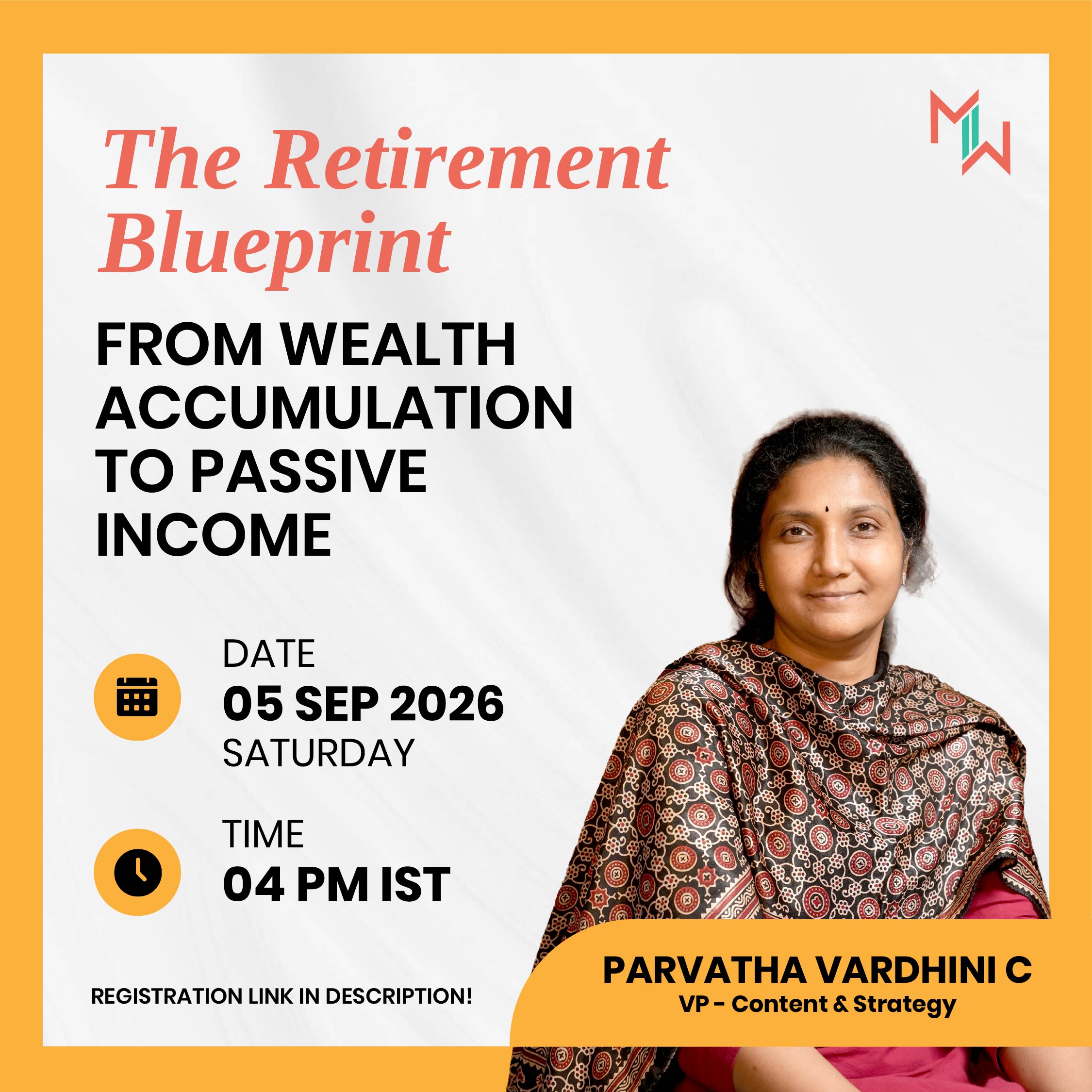 The Retirement Blueprint: From Wealth Accumulation to Passive Income