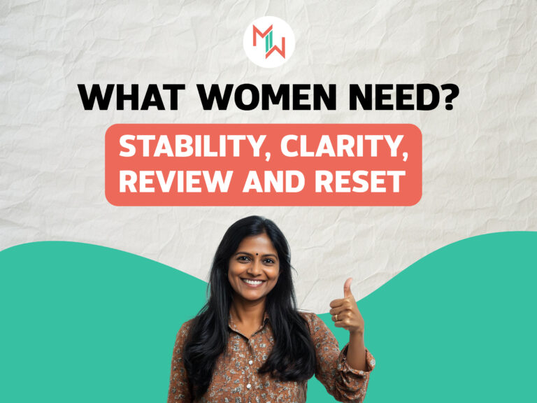 What women need- Stability, clarity, review and reset
